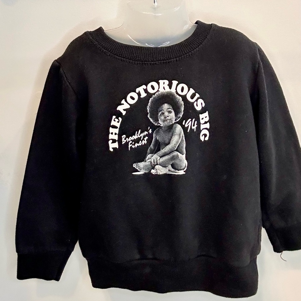 The Notorious B.I.G. Kids Black Sweatshirt